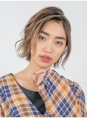 無造作ミニレイヤーボブ