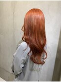 オレンジヘア