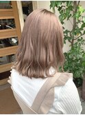 #ダブルカラー#ハイトーンカラー#ミルクティーカラー