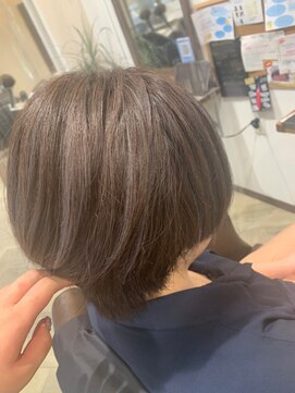 バグズ ヘアデザイン 桔梗が丘店(Baguz HAIR DESIGN) くせ毛ショート30代40代50代