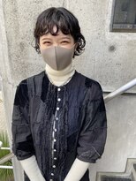 タルト(TARTE)&nbsp;ショートボブパーマ/マッシュショート/ベビーバング