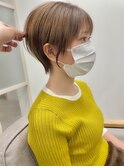 丸みくびれショート/ベージュ