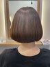 【毛髪補強】カット+縮毛矯正＋OLAPLEXトリートメント￥25850～→￥18095～