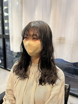 パム 恵比寿(PAM.) ふんわりゆるくしゃパーマロング