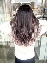 ワンスタイル(One style)&nbsp;【2ブリーチ】バレイヤージュ＋髪質改善トリートメント