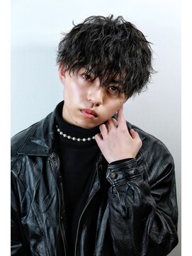 リップスアネックス 大宮(LIPPS annex) 強め波打ちマッシュ