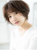 ゆるふわニュアンスパーマで愛されマッシュg古河20代30代40代