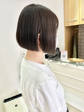 バブ バイネオリーブ(Bab by neolive) 前下がりボブ　切りっぱなしボブ
