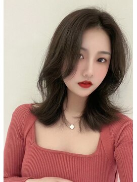 ソアバイリコヘアー(soar by LiCO Hair) 韓国風根元パーマスタイル