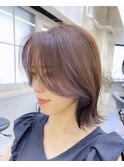 韓国レイヤー/韓国風/ボブ/髪質改善/黒髪/ブリーチなし〔池袋〕