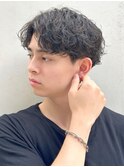 【Lond GULLMAN江村】大人男髪/色気波巻きパーマ