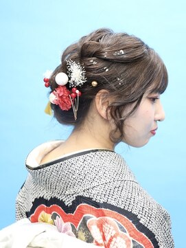 美容室 びゃんびゃん 社店 成人式スタイル/ヘアセット/アレンジスタイル
