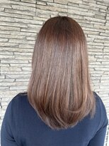 ハイバレーヘアーメゾン(HIGH VALLEY HAIRMAISON)&nbsp;ミディアムレイヤーフェイスレイヤー顔周りカット岡山南中央町