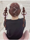 三つ編みハートツインテール＊まゆ