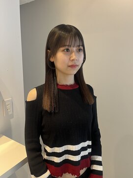 アリーズ シブヤ(ALLYS shibuya) 顔まわりカット！