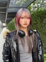 テテ(TETE)&nbsp;devil ring   silver×red