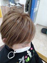 ヘアー クリエーション ヴィタリテ(HAIR CREATION Vitalite')&nbsp;前下がりショートボブ