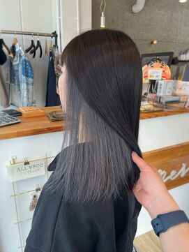 メルシー 福岡天神店(Merci) インナーカラー☆シルバーカラー