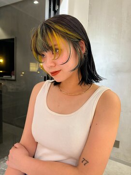 ロンドエニカ 大宮(Lond enika) イメチェン外ハネボブ美髪×ブリーチなしレイヤー韓国[大宮]