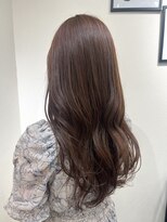 ヘアー ホスピタル ソアン(hair hospital soan)&nbsp;ブリーチなし  ×  こっくり大人ベージュ