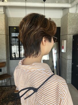 リンダテーラ(Linda tela) 【札幌白石】メンズパーマ/センターパート/志尊淳さん風ヘア