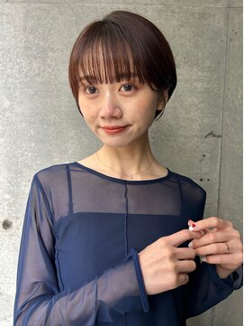 ロンド 銀座(Lond) ☆【春日美月】脱キノコ!耳掛けが可愛いマッシュショート