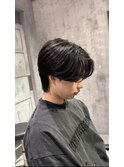 毛流れセンターパート