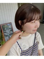 エンリー(ENlee)&nbsp;【とまべち】ボブ×チョコブラウンカラー