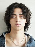 心斎橋シャドウパーマセンターパートツイストスパイラルパーマ◎