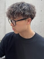 イーラ(era)&nbsp;ツイストスパイラルパーマメッシュマッシュ刈り上げツーブロック