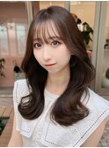 【kumu】ミディアムレイヤー/小顔おくれ毛/似合わせ前髪/名古屋
