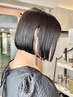 【ご新規様限定】【担当者指名】似合わせカット+ナチュラル縮毛矯正 ￥18700