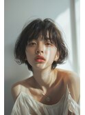 マッシュウルフ/顔まわり/レイヤーカット【lana hair 新宿】