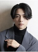 30代40代メンズセンターパート清潔感ビジネス好感度モテ髪