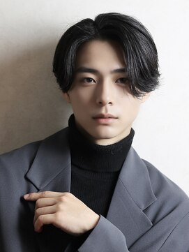 アース 相模大野店(EARTH) 30代40代メンズセンターパート清潔感ビジネス好感度モテ髪