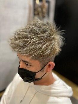 アスフィーダ(A'sfida)の写真/再現性抜群☆トレンドパーマやハイライト、デザインカラーであなただけのカッコイイを実現☆