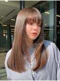 ロングレイヤーカット顔周りレイヤー(TO-24)