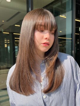 バイオレット 横浜店(Violet) ロングレイヤーカット顔周りレイヤー(TO-24)