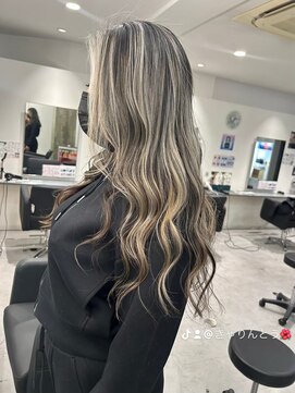 キング 枚方店(K!ng) 縮毛矯正髪質改善ハイライトレイヤーカット枚方美容室エクステ