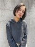 【白髪も染まる】カット+ケアカラー　￥11000