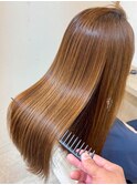 髪質改善ストレート