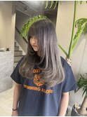 グレージュ/グレーアッシュ/レイヤー