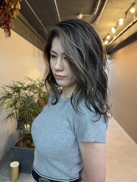 レブ 四条烏丸(Reb,) フェイスフレーミング/ハイライト/グレージュ