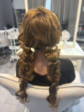 ヘアセット ナゴヤ ラビット(hair set NAGOYA RABBIT) ツインアレンジ