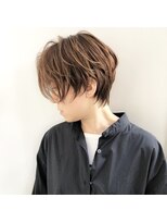 オーソ(AUTHO) ショートヘア/大人ガーリー/チョコレート/モード/プリカール e