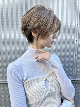 ロンドエニカ 大宮(Lond enika) ショート/ハイライトカラー/白髪/白髪ぼかし/くびれヘア/大宮