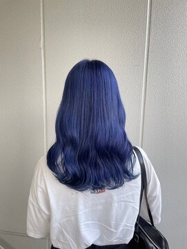 ヘアサロン ガリカ 表参道(hair salon Gallica) 寒色系カラー/ネイビーブルー/ブルーバイオレット