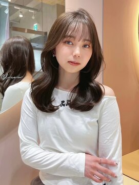 グロー 大宮(GLROW) ♭大宮/レイヤーカット/チョコレートブラウン/韓国スタイル