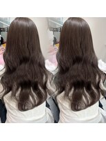 ランテルディ 渋谷(LANTERDIT)&nbsp;チョコレートブラウン　ブリーチ無し　透明感カラー