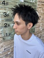 ハングアウト(Hangout)&nbsp;黒髪／短髪/スパイキー/ブラックカラー